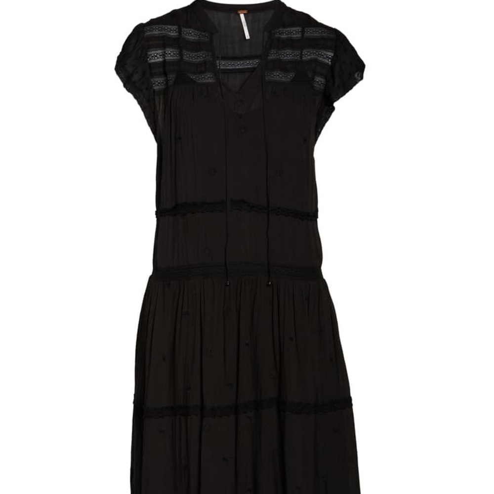 Free People Midnight Midi Dress - Picture 3 of 7